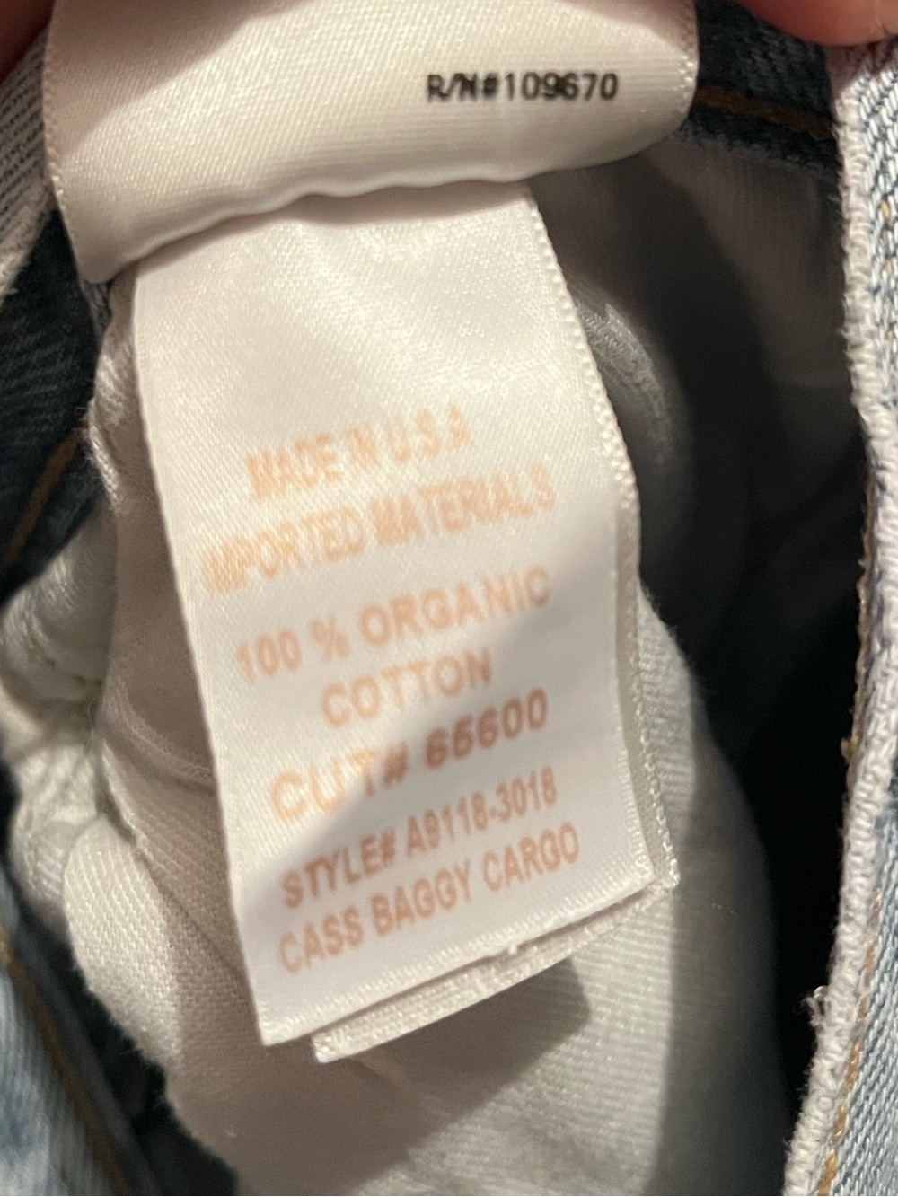 Agolde Cass Cargo Jeans - Picture 9 of 10